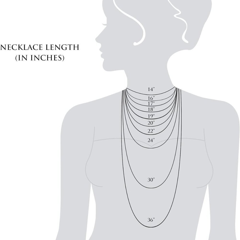 Sterling Silver Chain Necklace for Women Box 1mm Tarnish Resistant Responsibly S - Picture 4 of 9